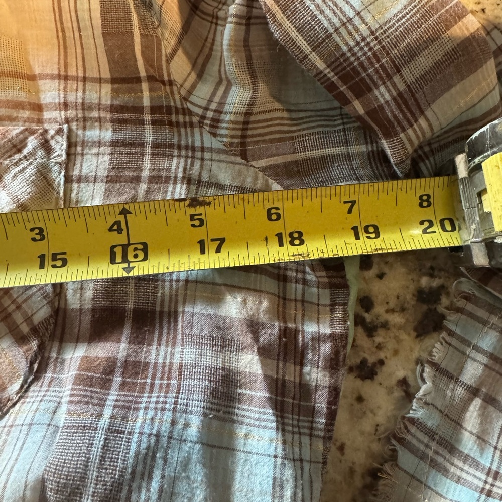 Floral Patchwork Button Down Shirt - image 6